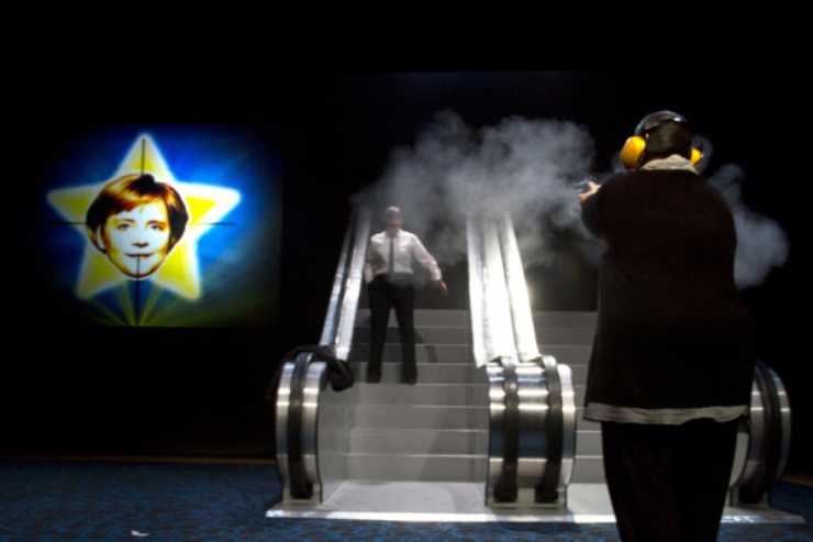 "Bang bang i shot you down"