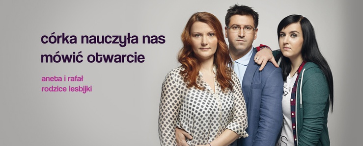 Aneta Ostrowska z mężem Rafałam i córką Wiktorią