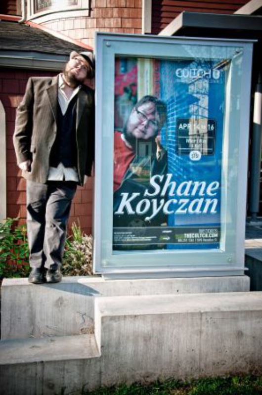 Shane Koyczan at the festival