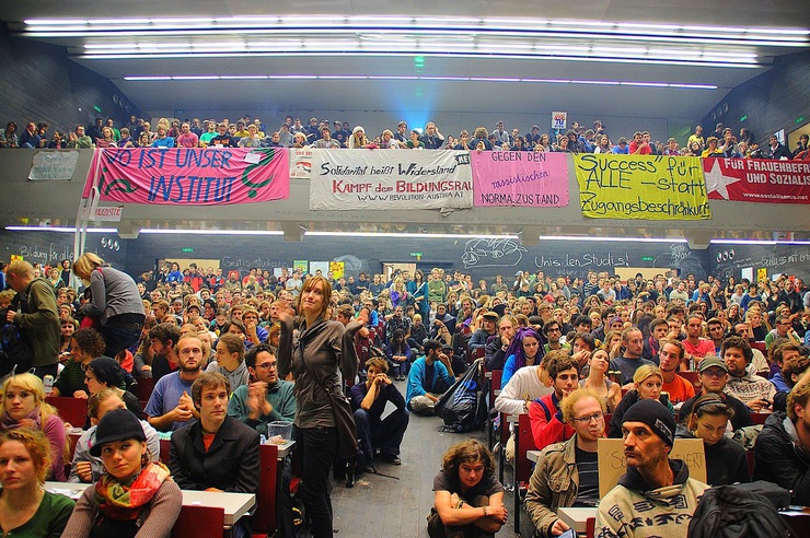 L'auditorium dell'Università di Vienna nel 2009