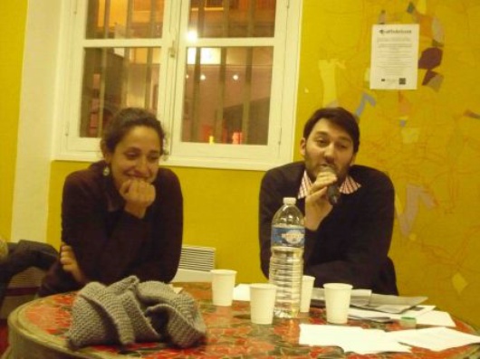 Les intervenants Félicie Goyet Et Philippe Jacqué