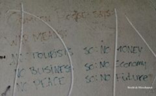 Srebrenica War Graffitti