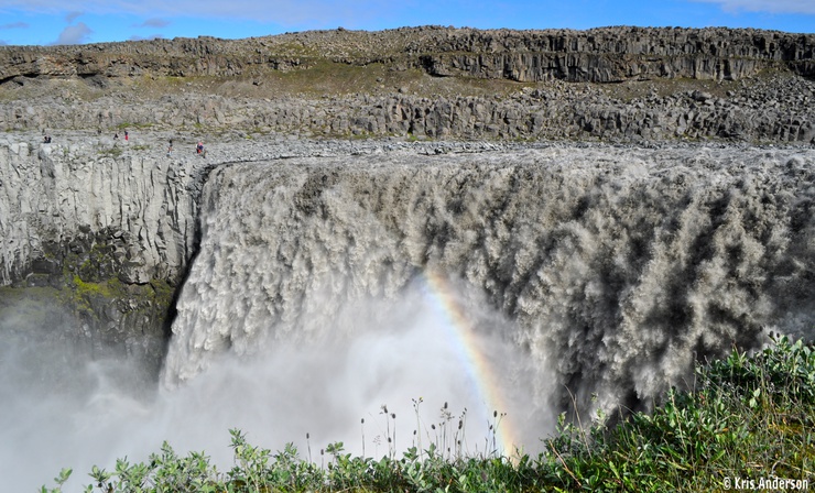 Waterfall with highest flow rate in all of Europe