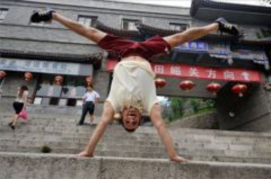 Róbert Gál in Beijing, Source: fn.hu (MTI)