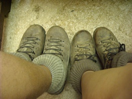 In extreme cases, you can cut out your shoes heels!