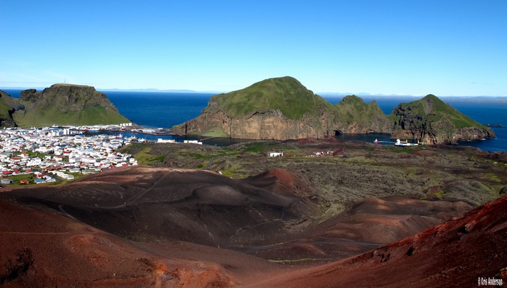 capital of the Vestmannaeyjar (Westmann Islands)