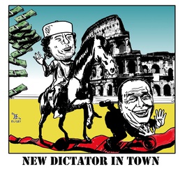 Caricature by © Francesco Elisei 