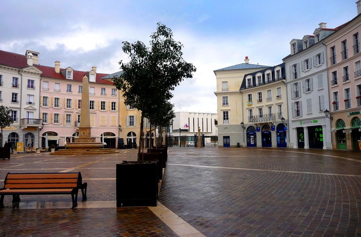 Disney-Treffpunkt Val d'Europe Toskana-Stil