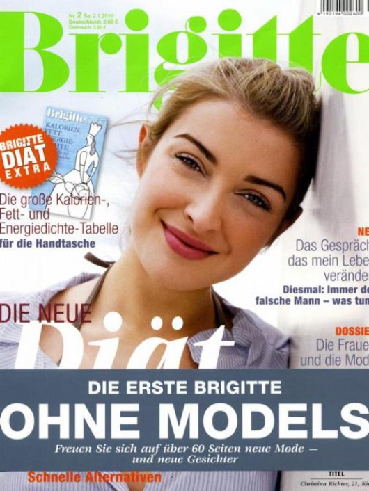 Una buona luce e un trucco ben fatto et voilà un viso da copertina