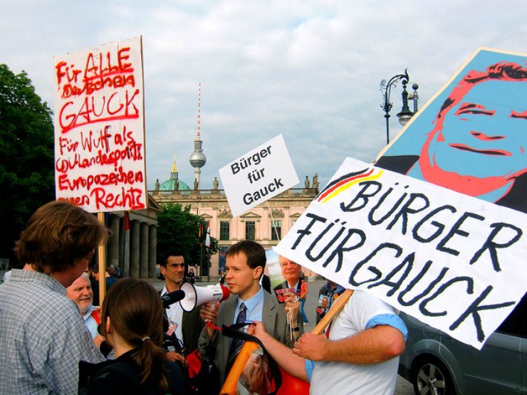 Montagsdemo in Berlin, 14. Juni 2010