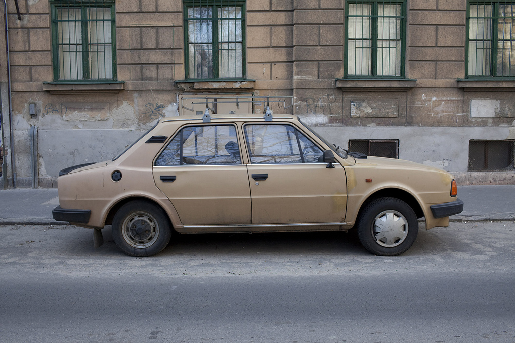 Una vecchia Skoda