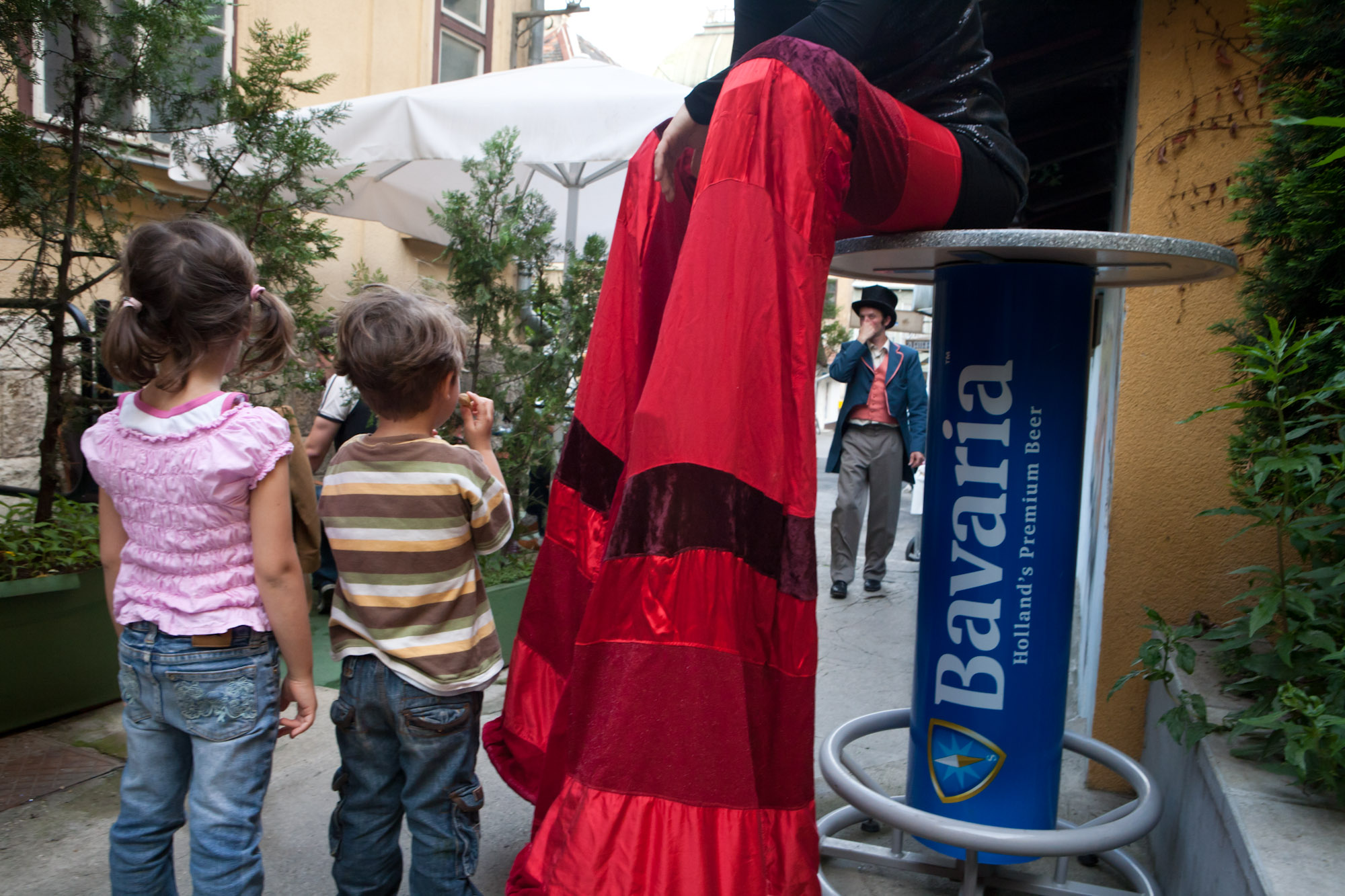 Iva, Christian et leurs deux enfants