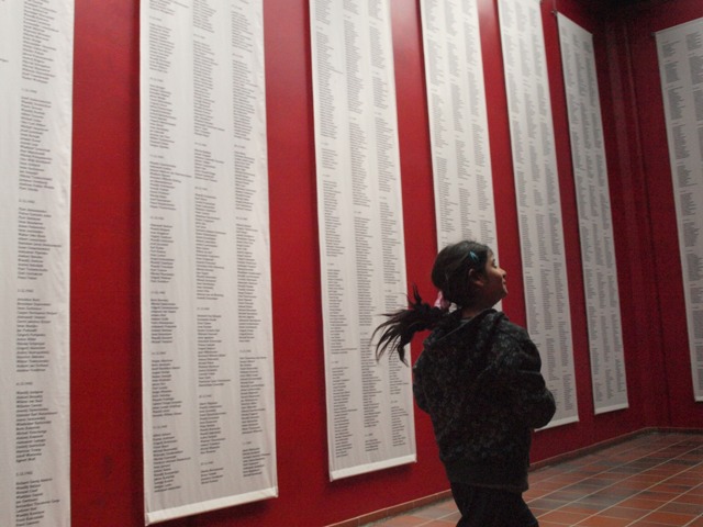 Le mur des justes