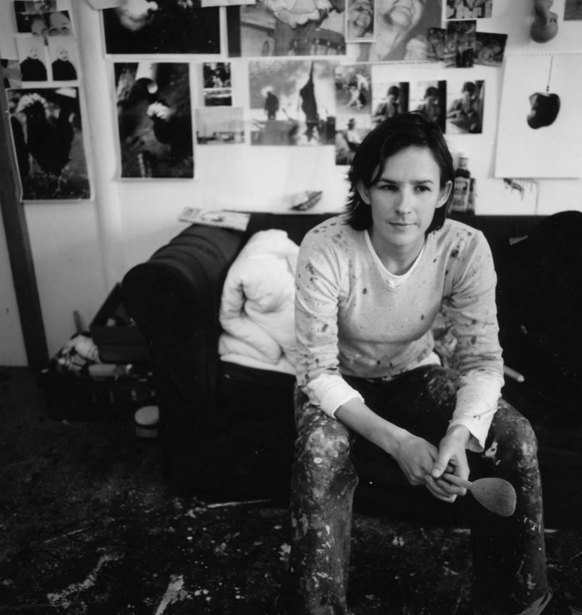 Retrato de la artista