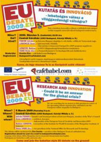 Image for Research and innovation - possible answer to the global crisis?