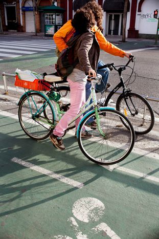 Image for Rolling down 120km of bike lane in Seville