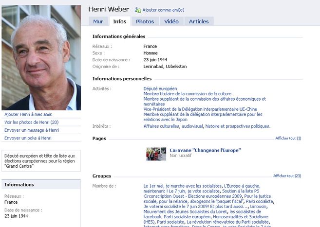 Image for Les candidats l'affichent sur Facebook !