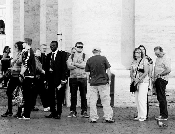 Image for 300 : faire la queue à Rome (où le sandwich est interdit)