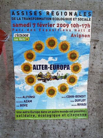 Image for Première affiche de la campagne europeenne: la chasse est ouverte !