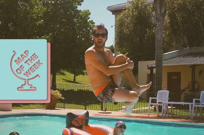 Image for Carte de la semaine : les Frenchies en vacances