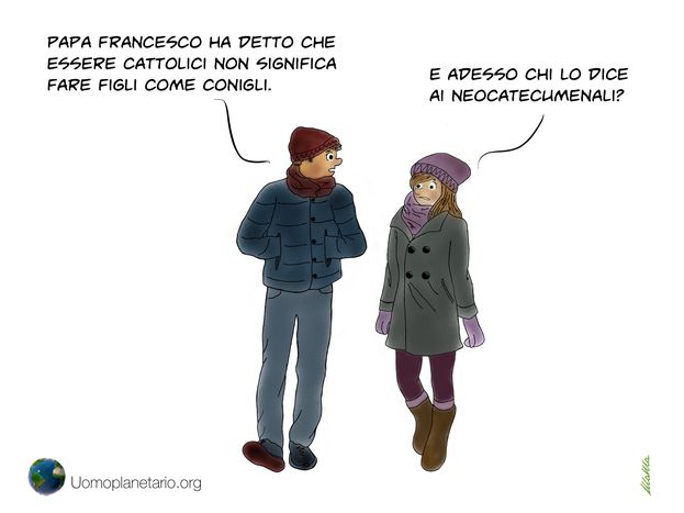 Image for Papa Francesco, i conigli e i pareri delle giovani cattoliche