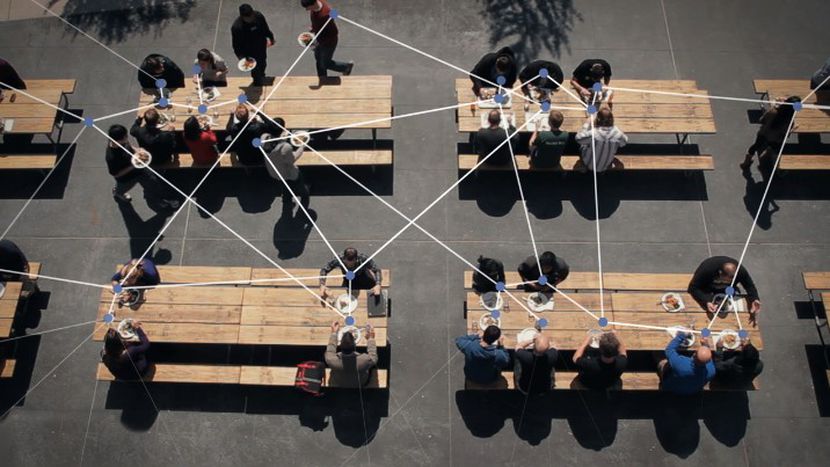 Image for Amitiés et colonie : Facebook dessine le monde