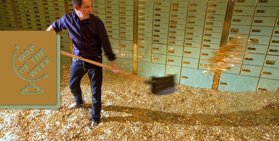 Image for Mapa tygodnia: zamożność obywateli w Europie